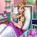 Anna Mommy Twins Schermata di nascita per l'estensione Chrome web store in OffiDocs Chromium