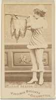 Free download Annie Deacon, from the Actors and Actresses series (N45, Type 1) for Virginia Brights Cigarettes free photo or picture to be edited with GIMP online image editor