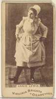 Free download Annie Lewis, from the Actors and Actresses series (N45, Type 1) for Virginia Brights Cigarettes free photo or picture to be edited with GIMP online image editor