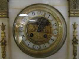 Free download An Old Clock Made of Marble free photo or picture to be edited with GIMP online image editor