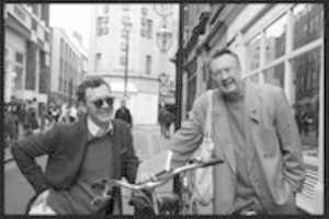 Free download Anthony and OTL stare into a Leninist Future, April 2019 free photo or picture to be edited with GIMP online image editor