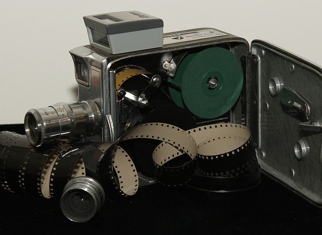 Baixe gratuitamente lentes de filme de câmera antiga, imagem gratuita para ser editada com o editor de imagens on-line gratuito do GIMP