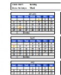 Gratis download Ieder jaar Kalender met feestdagen Microsoft Word-, Excel- of Powerpoint-sjabloon, gratis te bewerken met LibreOffice online of OpenOffice Desktop online