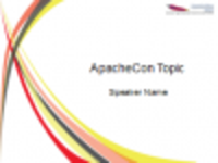 Unduh gratis ApacheCon Europe 2012 Presentation Template - 1 template DOC, XLS atau PPT gratis untuk diedit dengan LibreOffice online atau OpenOffice Desktop online