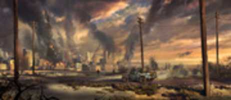 Free download Apocalyptic Chicago - Concept Art free photo or picture to be edited with GIMP online image editor