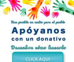 Téléchargement gratuit apoyanos_con_un_donativo photo ou image gratuite à éditer avec l'éditeur d'images en ligne GIMP