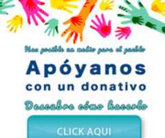 ດາວ​ໂຫຼດ​ຟຣີ apoyanos_con_un_donativo ຮູບ​ພາບ​ຫຼື​ຮູບ​ພາບ​ທີ່​ຈະ​ໄດ້​ຮັບ​ການ​ແກ້​ໄຂ​ທີ່​ມີ GIMP ອອນ​ໄລ​ນ​໌​ບັນ​ນາ​ທິ​ການ​ຮູບ​ພາບ