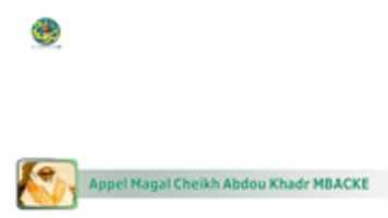 Free download Appel Magal Cheikh Abdou Khadr MBACKE free photo or picture to be edited with GIMP online image editor
