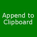 append to clipboard  screen for extension Chrome web store in OffiDocs Chromium