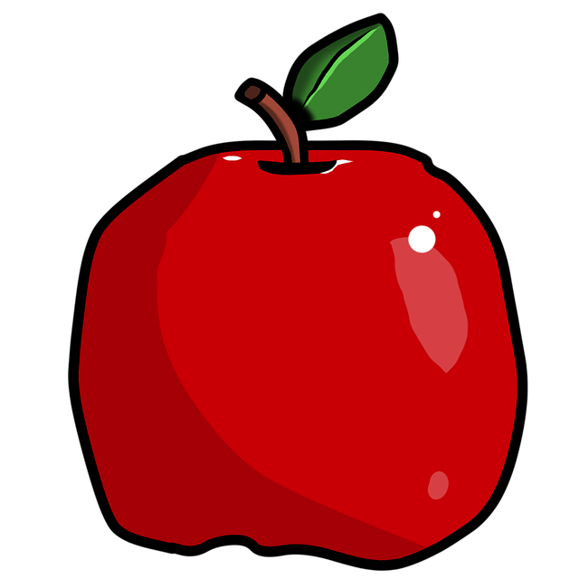 Free download Apple Fruit Drawing -  free illustration to be edited with GIMP free online image editor