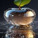 Apple wallpaper transparent  screen for extension Chrome web store in OffiDocs Chromium