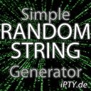 A Random String  Password Generator  screen for extension Chrome web store in OffiDocs Chromium