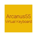 Arcanus 55 On Screen Virtual Keyboard  screen for extension Chrome web store in OffiDocs Chromium