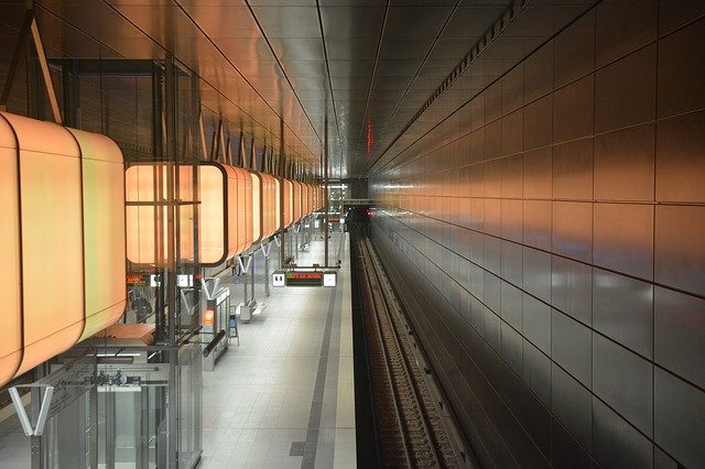 Free download architecture subway hamburg u4 free picture to be edited with GIMP free online image editor