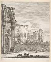 הורדה חינם של Arch of Constantine and Colosseum תמונה או תמונה בחינם לעריכה עם עורך התמונות המקוון GIMP