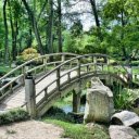 Arc shaped wooden bridge  screen for extension Chrome web store in OffiDocs Chromium