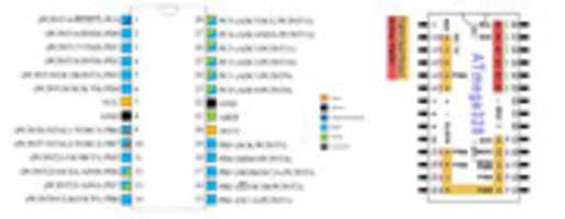 Kostenloser Download Arduino Uno Matching with ATmega328/P kostenloses Foto oder Bild zur Bearbeitung mit GIMP Online-Bildbearbeitung
