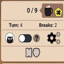Ark Nova Turn Tracker  screen for extension Chrome web store in OffiDocs Chromium