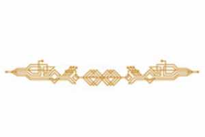 Free download Art Deco Page Divider 580x 386 free photo or picture to be edited with GIMP online image editor