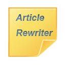 Écran Article Rewriter pour l'extension Chrome Web Store dans OffiDocs Chromium