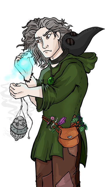 Kostenloser Download Art Transparent Druid kostenlose Illustration, die mit dem GIMP-Online-Bildeditor bearbeitet werden kann