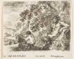 Free download A Satyr Watches His Child Play with a Goat free photo or picture to be edited with GIMP online image editor