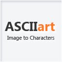 ASCIIart  screen for extension Chrome web store in OffiDocs Chromium
