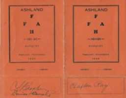 Free download Ashland FFHA 1935 cover free photo or picture to be edited with GIMP online image editor