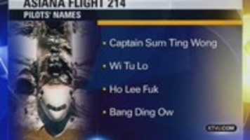 Free download Asiana Flight 214 - Pilots names free photo or picture to be edited with GIMP online image editor