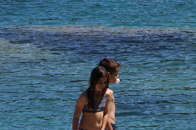 Free download a smile hair children lake water free picture to be edited with GIMP free online image editor
