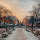 A Snow Covered Walkway at a Park  screen for extension Chrome web store in OffiDocs Chromium
