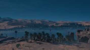 Free download Assasins Creed Origins Desert Landscape Screenshot free photo or picture to be edited with GIMP online image editor