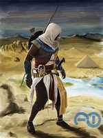 Unduh gratis Assassins Creed Origins Bayek foto atau gambar gratis untuk diedit dengan editor gambar online GIMP