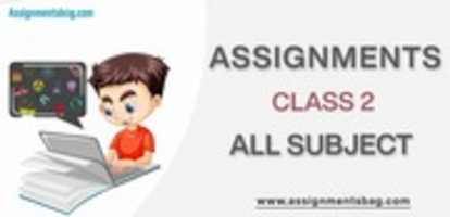 Free download Assignments For Class 2 All Subject free photo or picture to be edited with GIMP online image editor