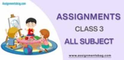 Free download Assignments For Class 3 All Subject free photo or picture to be edited with GIMP online image editor