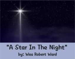 Gratis download A Star In The Night gratis foto of afbeelding om te bewerken met GIMP online afbeeldingseditor