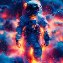 Astronaut in Clouds Live Wallpaper  screen for extension Chrome web store in OffiDocs Chromium