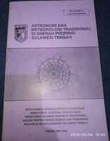 Free download Astronomi dan Meteorologi Tradisional di Daerah Propinsi Sulawesi Tengah free photo or picture to be edited with GIMP online image editor