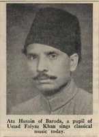 Free download Ata Hussain 1942 free photo or picture to be edited with GIMP online image editor