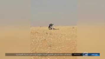 Free download A Tank of the Murtadd Nusayri Army was Targeted by a Guided Missile Near the City of Al-Mayadeen free photo or picture to be edited with GIMP online image editor