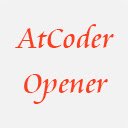 OffiDocs Chromium 中 Chrome 网上商店扩展程序的 AtCoder Opener 屏幕