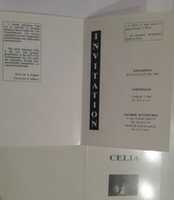 Free download Athanasio Celia Invitation Of The Gallery Sculptures, Paris 1991 free photo or picture to be edited with GIMP online image editor