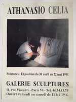 دانلود رایگان Athanasio Celia Poster Of The Gallery Sculptures, Paris 1991 عکس یا عکس رایگان برای ویرایش با ویرایشگر تصویر آنلاین GIMP