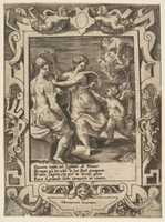 Free download Athena seated near Juno, who has taken away Cupids Arrows free photo or picture to be edited with GIMP online image editor
