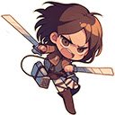 Attack on Titan Cursor Custom Anime Cursor for Chrome  screen for extension Chrome web store in OffiDocs Chromium
