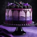 Attractive purple cake  screen for extension Chrome web store in OffiDocs Chromium
