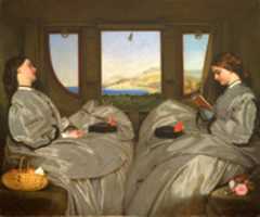 Free download Augustus Leopold Egg, The Travelling Companions free photo or picture to be edited with GIMP online image editor