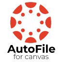 AutoFile for Canvas  screen for extension Chrome web store in OffiDocs Chromium