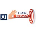 Automated AI Messages  screen for extension Chrome web store in OffiDocs Chromium
