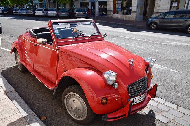 免费下载汽车旧车 2cv 免费图片以使用 GIMP 免费在线图像编辑器进行编辑